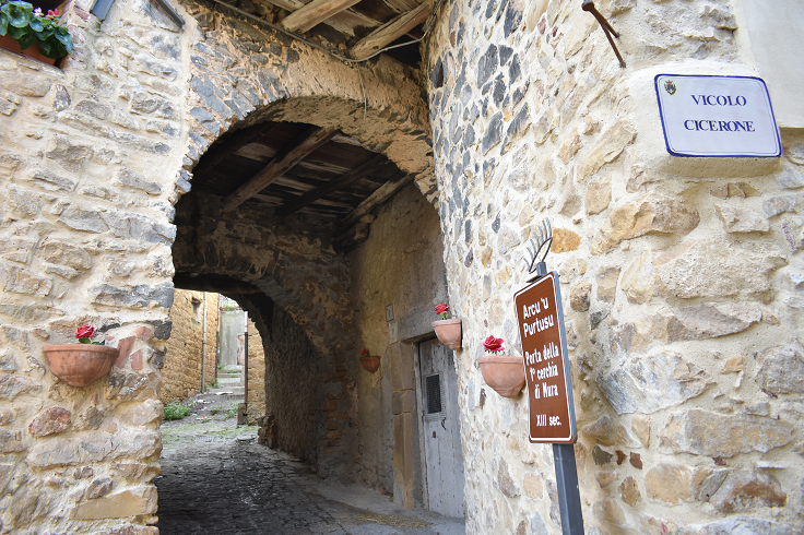 Porta della prima cerchia di mura XIII sec.